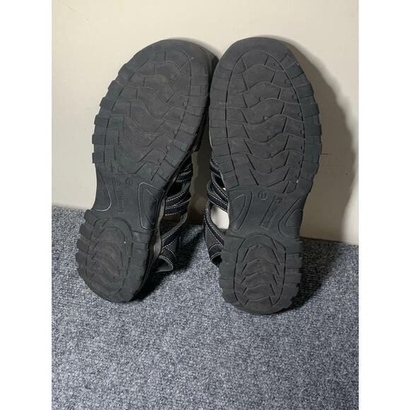 Northside mens sports/athletic sandal, black with gray and white trim, size 11 - Picture 8 of 8